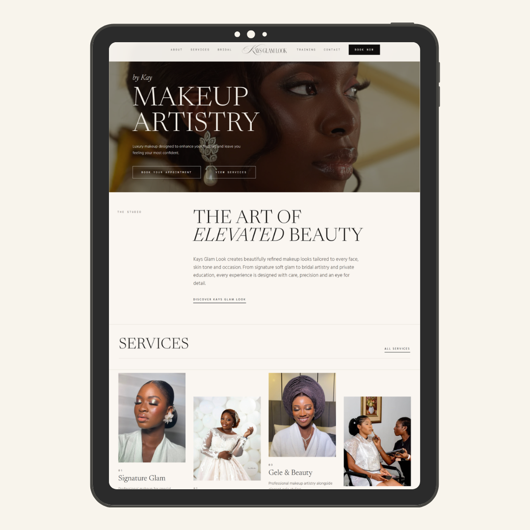 One Page Website